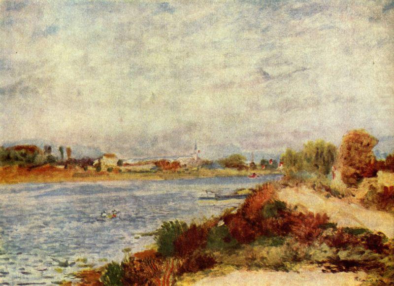 Pierre-Auguste Renoir Seine bei Argenteuil china oil painting image
